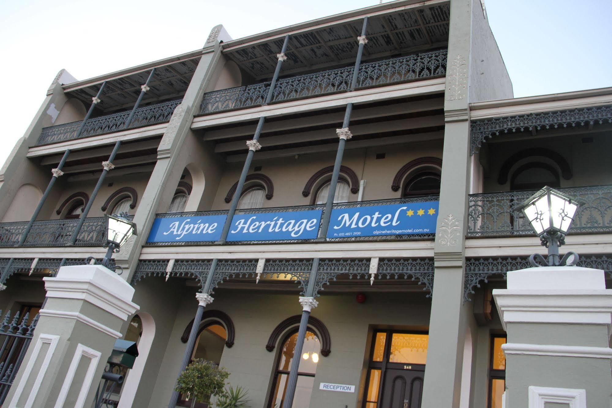 Alpine Heritage Motel Goulburn Eksteriør billede